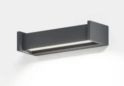 Slat One udendørs væglampe/loftlampe, antrasit
