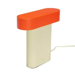 Sleek bordlampe, grøn/rød