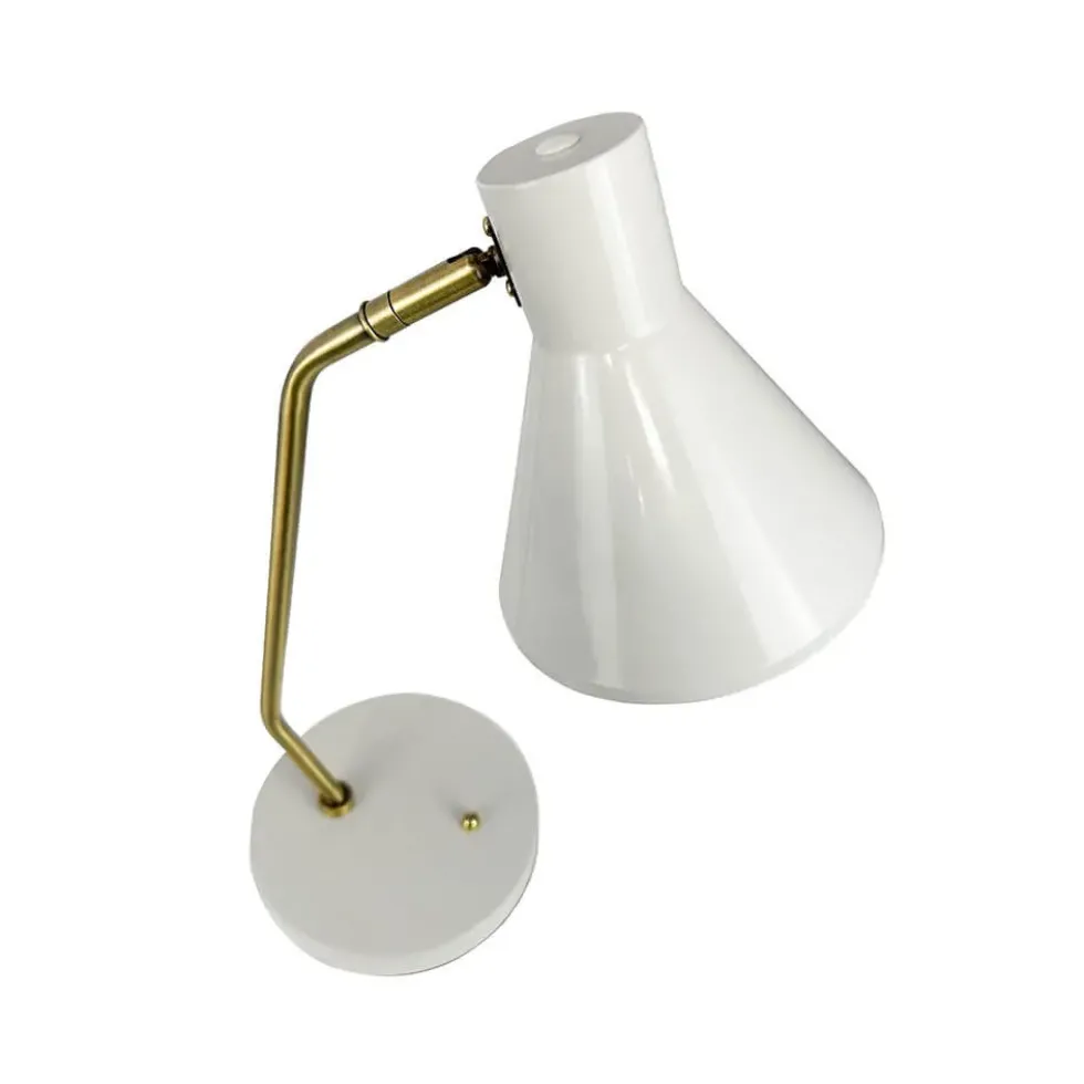 Sleep bordlampe, kit hvid