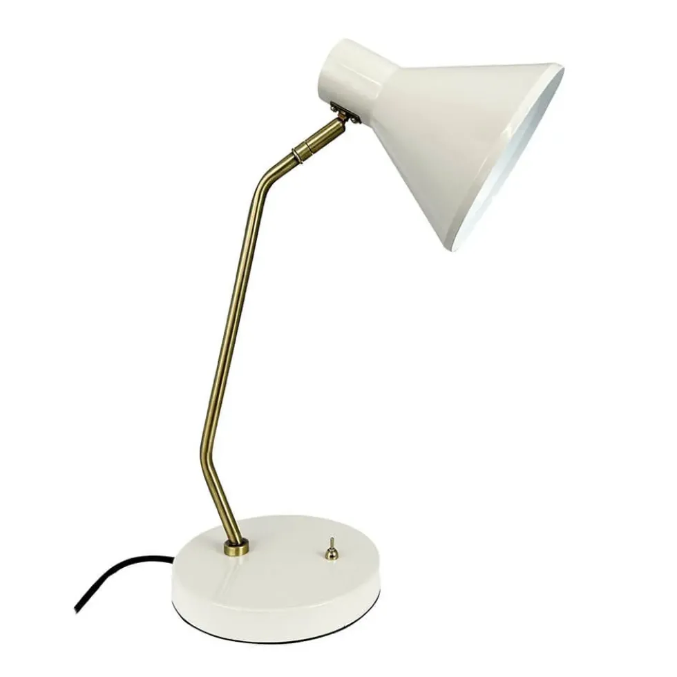 Sleep bordlampe, kit hvid