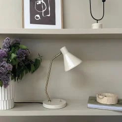 Sleep bordlampe, kit hvid