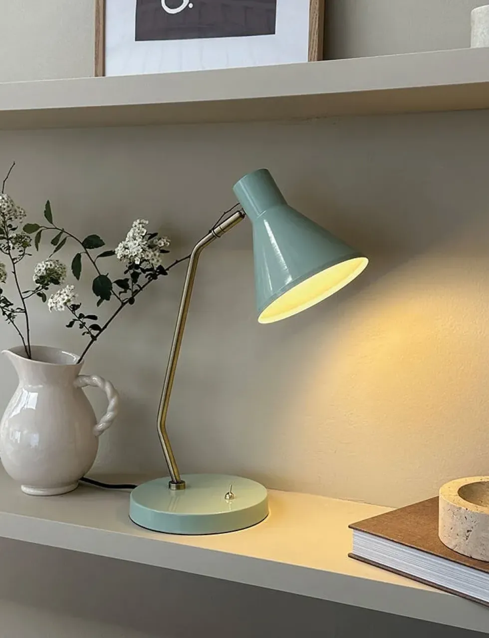 Sleep bordlampe, mint