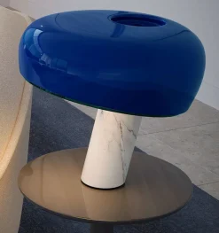 Snoopy Bordlampe, navy blå
