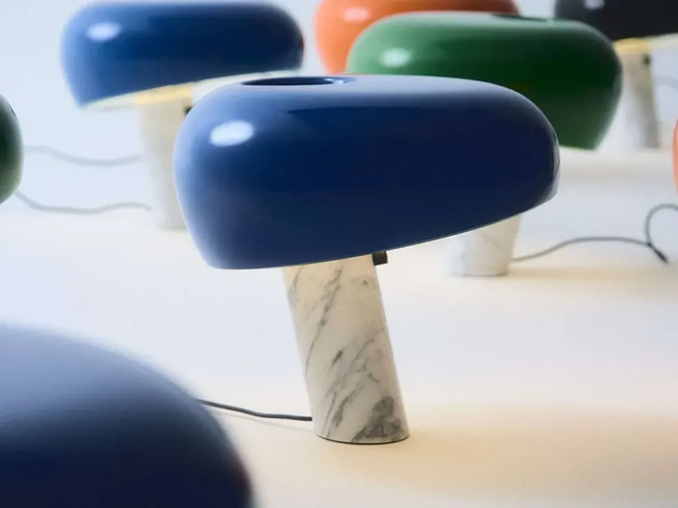 Snoopy Bordlampe, navy blå