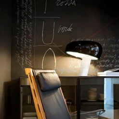 Snoopy Bordlampe, sort