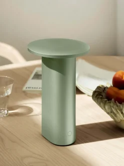 Solae Portable batterilampe / bordlampe, lysegrøn