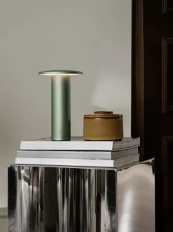 Solae Portable batterilampe / bordlampe, lysegrøn