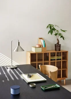 Solo bordlampe, nikkel