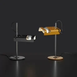 Spider 291 bordlampe, gul