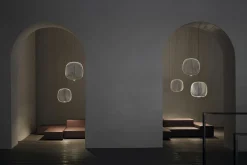 Spokes 3 LED pendel dæmpbar, grafit