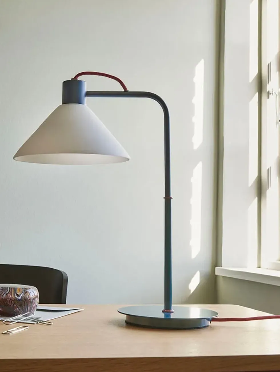Spot bordlampe, blå