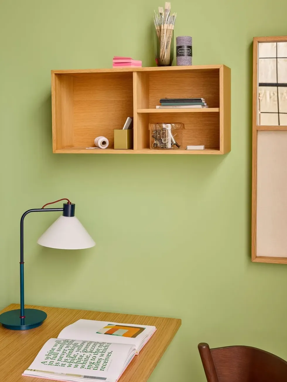 Spot bordlampe, blå