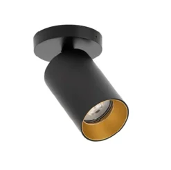 SpotOn Circle1 loftlampe/spot, sort