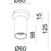 SpotOn Circle1 loftlampe/spot, messing