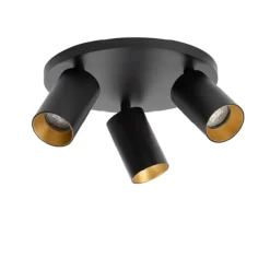 SpotOn Circle3 loftlampe/spot, sort