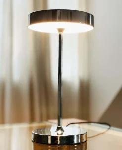 Starlight bordlampe, krom
