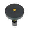 Starlight LED batteri- / bordlampe, sort marmor / messing