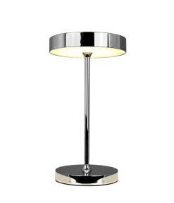 Starlight LED batterilampe / bordlampe, krom