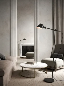 Stay gulvlampe, sort