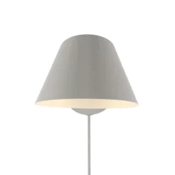Stay kort væglampe, grå