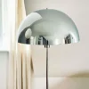 Stockholm gulvlampe, krom/marmor