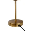 Stockholm LED 2.0 bordlampe / batterilampe, antik messing