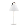 Strap bordlampe, hvid