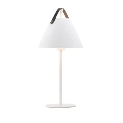 Strap bordlampe, hvid