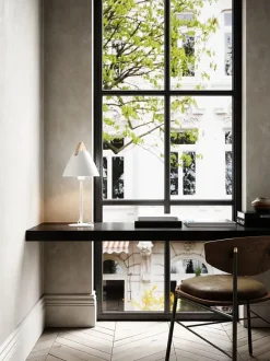 Strap bordlampe, hvid