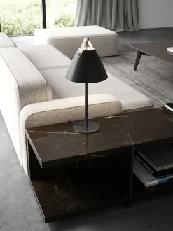 Strap bordlampe, sort