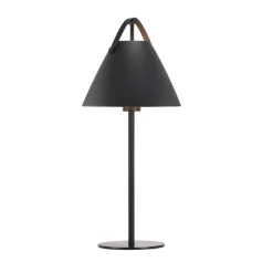 Strap bordlampe, sort