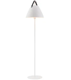 Strap gulvlampe, hvid