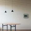 String Light cone pendel 12m m/dæmper, sort