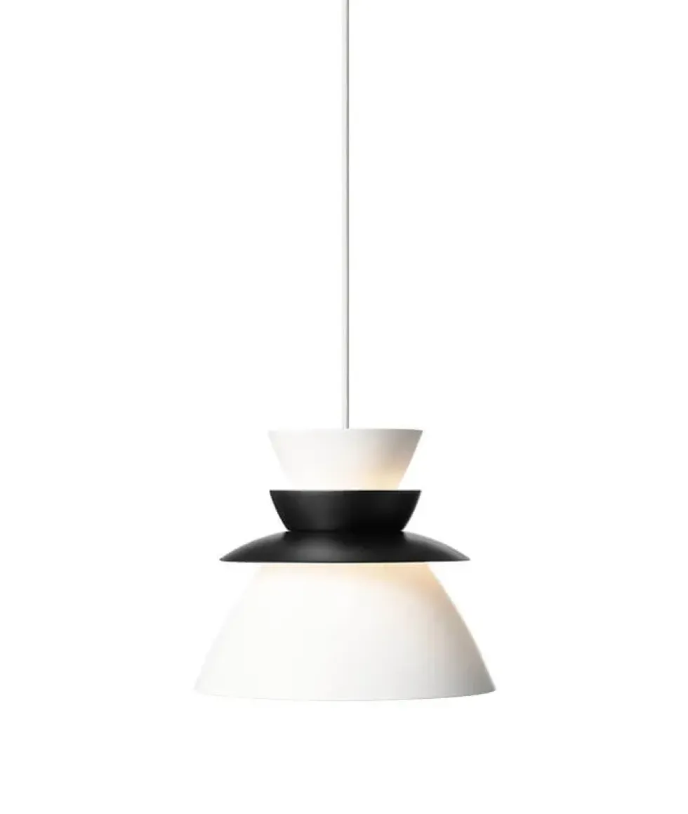 Sundowner pendel 250, sort/hvid