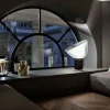 Taccia Bordlampe, silver