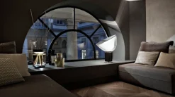 Taccia Bordlampe, silver