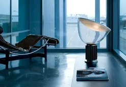 Taccia Bordlampe, sort