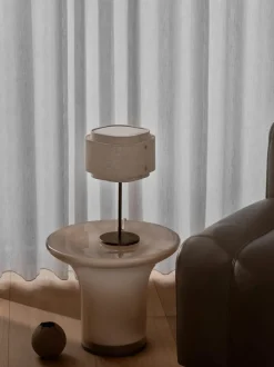 Takai bordlampe, beige