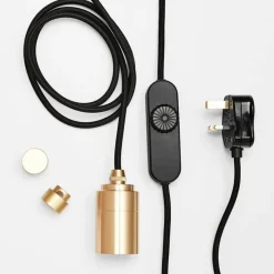 Tala Plug-in pendel (fatning), messing