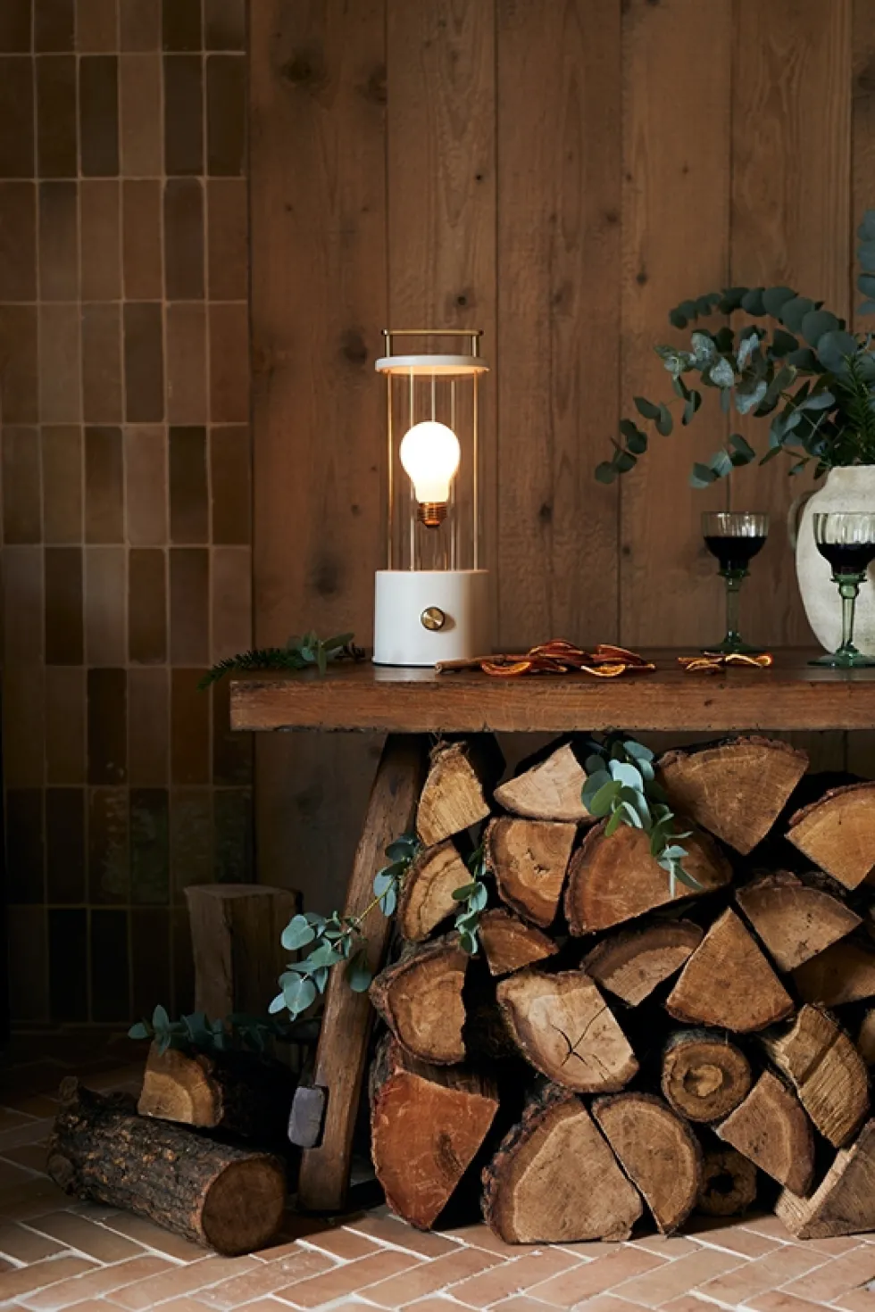 Tala The Muse Portable bordlampe, candlenut white