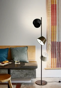 TAM TAM P3 gulvlampe, sort