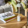 Taten Portable batterilampe / bordlampe, sand