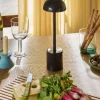 Taten Portable batterilampe / bordlampe, sort