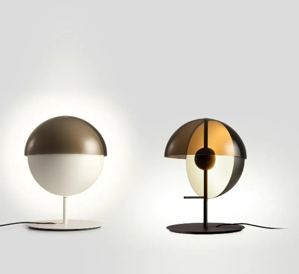 Theia M bordlampe, hvid