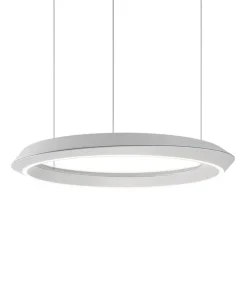 Tidal Adjustable pendel, hvid m/hvid baldakin
