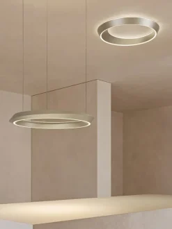 Tidal 45 loftlampe, pearl