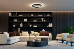 Tidal 45 loftlampe, sort