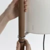 TMM gulvlampe, bøg/hvid