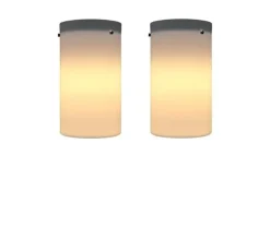Tobo Porcelain C180 Duo loftlampe, hvid