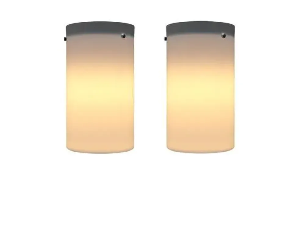 Tobo Porcelain C180 Duo loftlampe, hvid